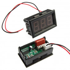 YB27A AC вольтметр с LED дисплеем (blue)