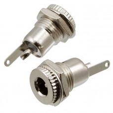 Гнездо питания штырьковое TC 5.5x2.5mm metal