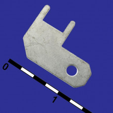 DJ623-4.8 клемма ножевая на плату