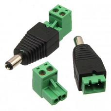 Разъем питания штырьковый JR-55