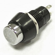 Кнопочный переключатель PBS-20B off-(on) металл