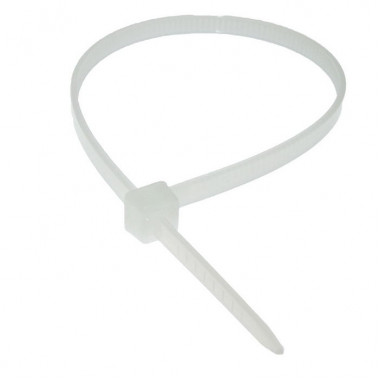 Стяжка кабельная 2.5X150 white (100шт)