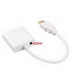 HDMI (m)-VGA (f)+AUX переходник