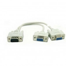 VGA (m)-2 VGA (f) переходник