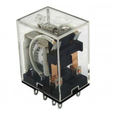 HJQ-22F-12VDC-2Z 5A 5-конт. 2С plug-in реле