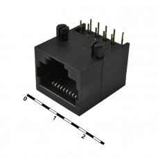 TJ10P10C гнездо розетка