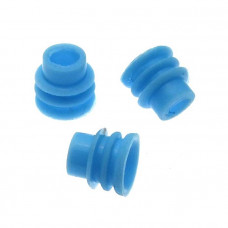 Резинка автоматического соединителя WIRE SEAL 3.5*6mm blue