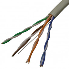 Кабель витая пара 5e UTP 24AWG CCA (305м)