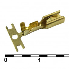 DJ621-E2.8A клемма ножевая неизолированная