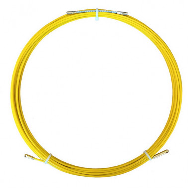 Протяжка кабеля 3мм*30м желтая, СП