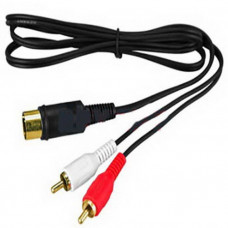 Кабель DIN 5 Pin - 2 RCA G1,5 m