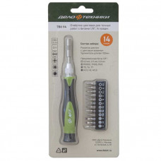 Отвертка цанговая 14 пр.