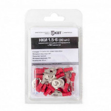 НКИ 1.5-6 Клемма О типа изолированная (30шт)