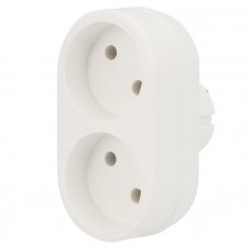 11-1074 Двойник электрический 6А без заземления