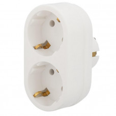 11-1075 Двойник электрический 16 А с заземлением