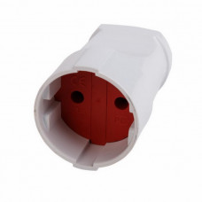 11-8539 Розетка переносная б/з белая 10 А