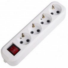 11-8716 Колодка 4 гнезда с кнопкой