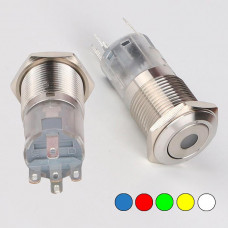 Кнопка антивандальная LAS2-GQF-11D/R on(on)