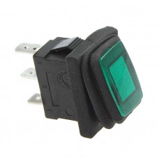 Клавишный переключатель SB008-12V IP65 on-off 13x19.2mm