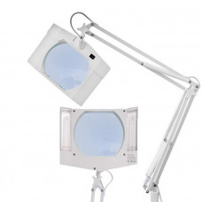 Лупа на струбцине квадратная 5D