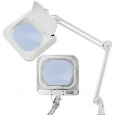 Лупа на струбцине квадратная 5D