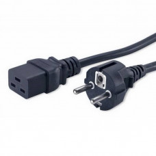 Шнур сетеовой трехполюсный SCZ C19/Schuko-01 1.8m 3x1.5 16A