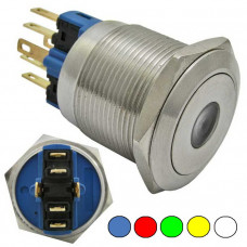 Кнопка антивандальная GQ22-11ZD/R on-off+off-on