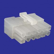 Разъем питания низковольтный HU-05 pitch 2.54mm+TerminalMF-2x6F +Terminal