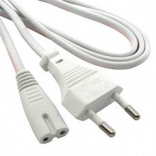 Шнур сетевой Y001/ST2 1.8м 2x0.75 W03FA