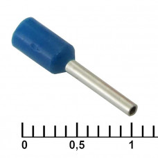 Наконечник на кабель DN00508 blue (1x8mm)