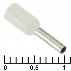 Наконечник на кабель DN00706 white (1.2x6mm)