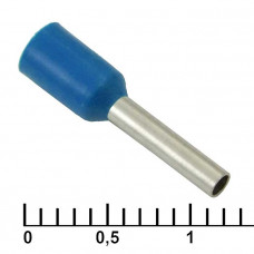 Наконечник на кабель DN01008 blue (1.4x8mm)