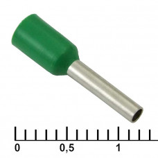 Наконечник на кабель DN01008 green (1.4x8mm)