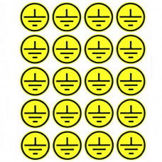 Информационный знак Заземление 20х20