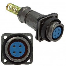 Разъем быстроразъемный FQ18-4pin ZPK-8