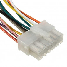 Межплатный кабель питания MF-2x6F wire 0,3m AWG20