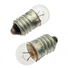 Лампа накаливания МН6.3-0.3 (резьба ц.E10/13)