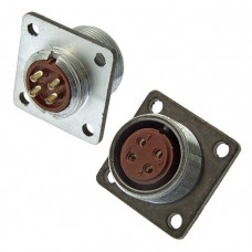 Разъем серии 2РМ RM18-4-ZK б.р. (Аналог 2РМ)