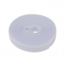 Хомут лента-липучка 5м х 20мм, белая