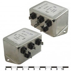 Сетевой фильтр DL-5EA 5A. 440/250V трехфазный