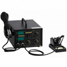 Паяльная станция 12-0724 2в1 паяльн.термоф. циф.дис.