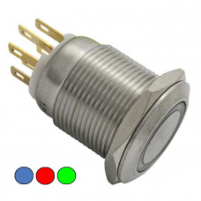 Кнопка антивандальная LAS1-GQ-11E/R on-(on)