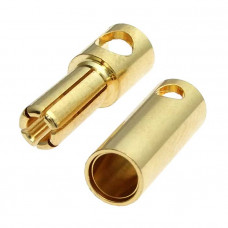 Разъем для RC моделей  Plug 5.0 M+F