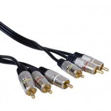 Аудио / видео шнур 3 RCA - 3 RCA GM 1.5m