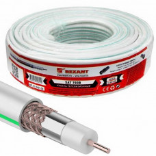 Коаксиальный кабель 01-2431-50 SAT 703B 75% 50м(б)