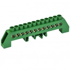 Шина 11-2309 PE на DIN-рейку 6x9мм 12гр