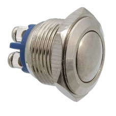 Кнопка антивандальная PBS-28B D-16 mm steel