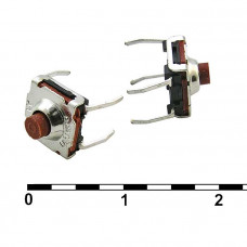 Кнопка тактовая пылевлагозащищенная серии WS050S-180AR