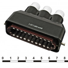 Разъем серии РША РШАГКП20-3 (аналог)