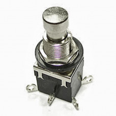Кнопочный переключатель PBS-24-212 on-(on) металл